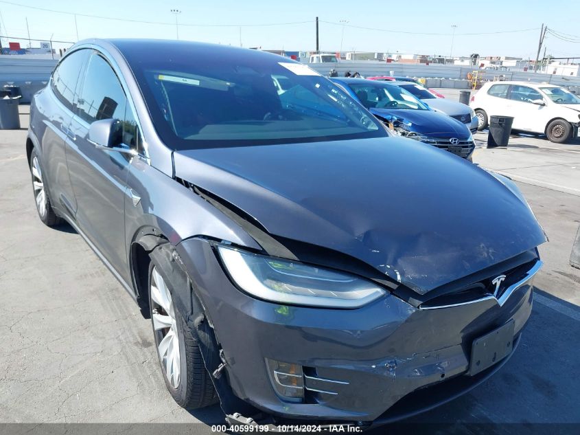 2019 Tesla Model X P100D/Performance VIN: 5YJXCBE40KF181294 Lot: 40599199