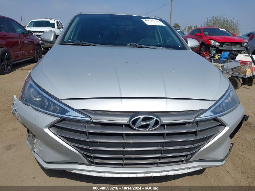 2019 Hyundai Elantra Se VIN: KMHD74LF1KU756237 Lot: 40599216