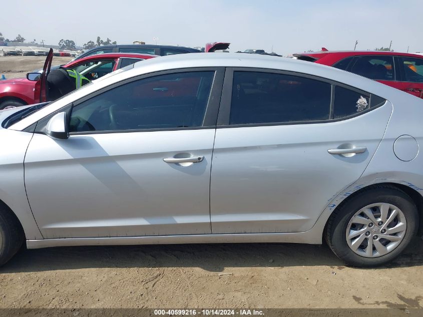 2019 Hyundai Elantra Se VIN: KMHD74LF1KU756237 Lot: 40599216