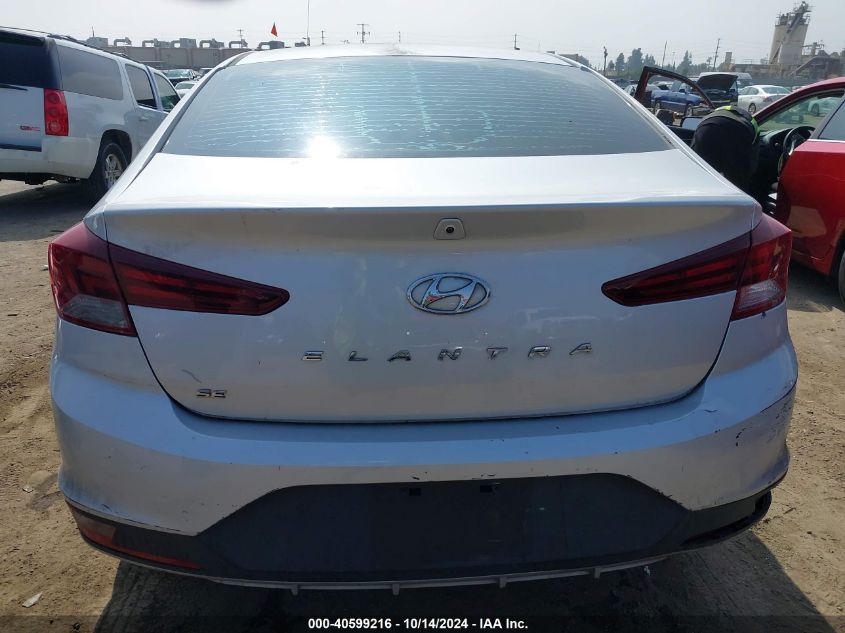 2019 Hyundai Elantra Se VIN: KMHD74LF1KU756237 Lot: 40599216