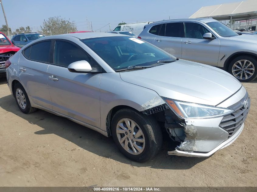 2019 Hyundai Elantra Se VIN: KMHD74LF1KU756237 Lot: 40599216