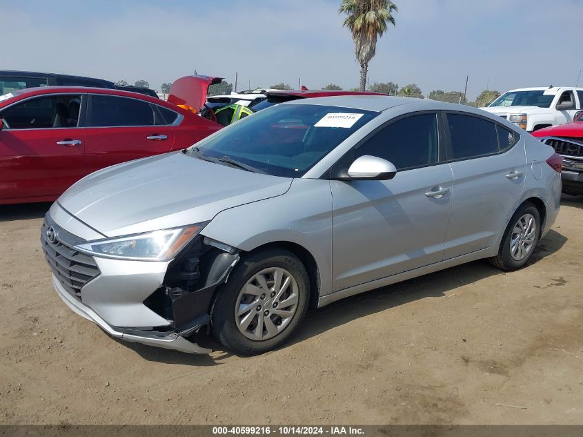 2019 Hyundai Elantra Se VIN: KMHD74LF1KU756237 Lot: 40599216