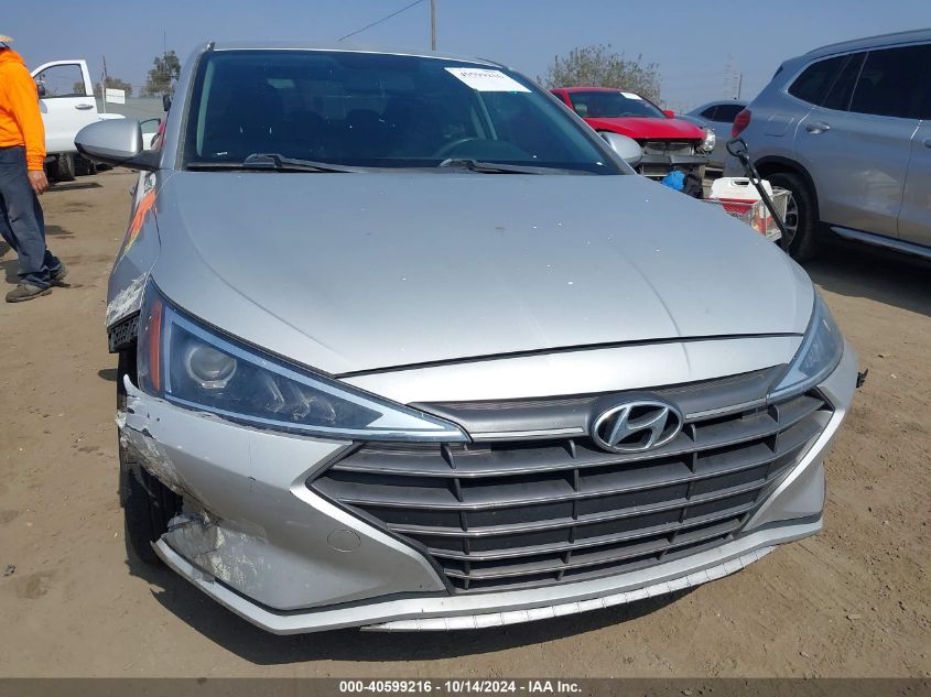 2019 Hyundai Elantra Se VIN: KMHD74LF1KU756237 Lot: 40599216