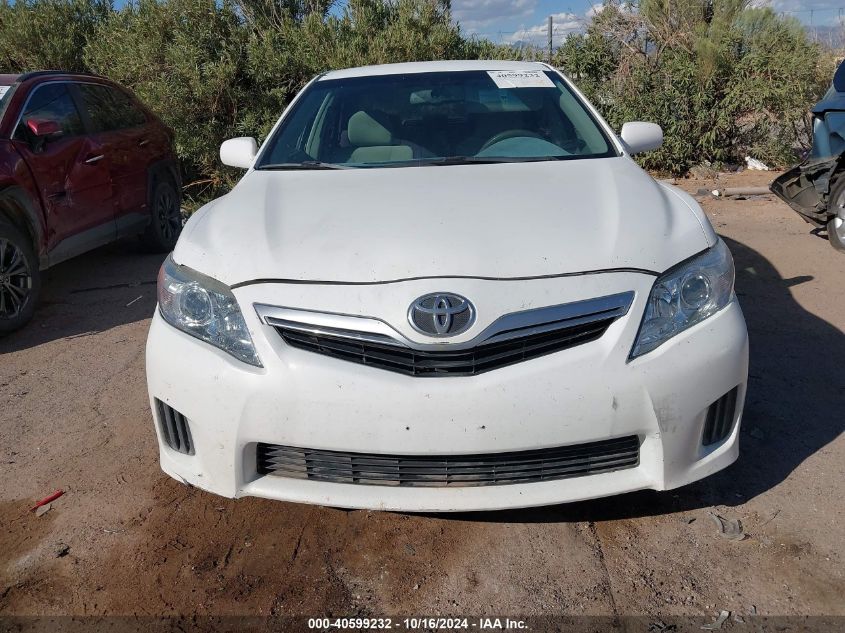 2010 Toyota Camry Hybrid VIN: 4T1BB3EKXAU111725 Lot: 40599232