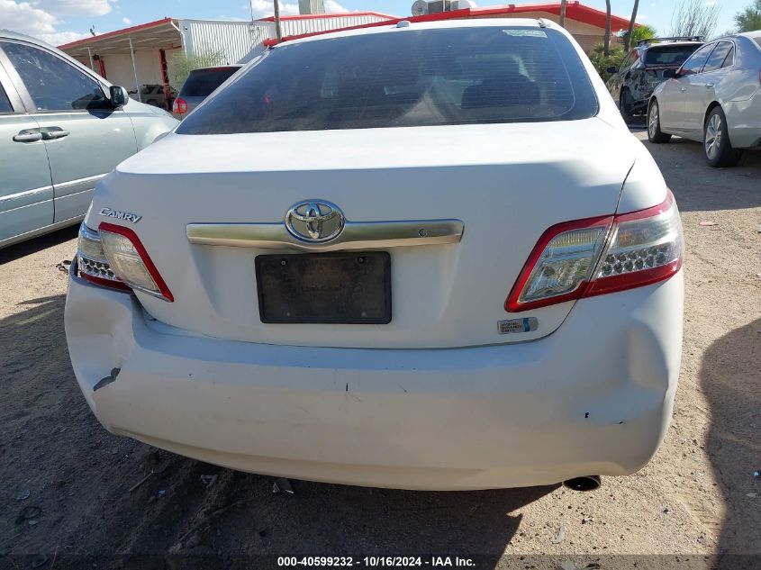 2010 Toyota Camry Hybrid VIN: 4T1BB3EKXAU111725 Lot: 40599232