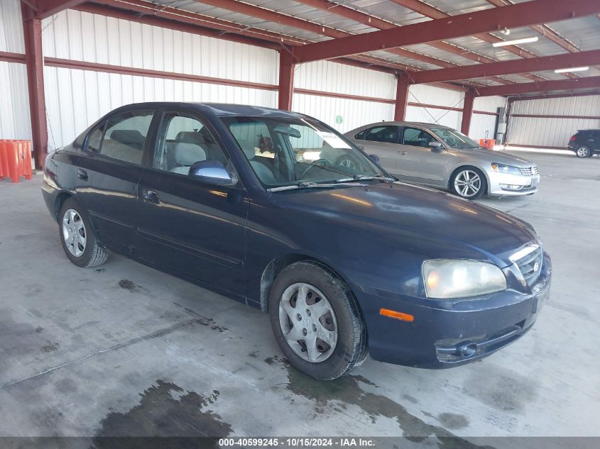 2005 Hyundai Elantra Gls/Gt VIN: KMHDN46D35U023322 Lot: 40599245