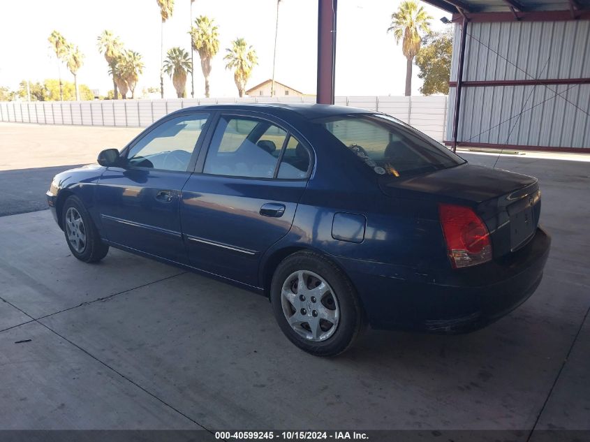 2005 Hyundai Elantra Gls/Gt VIN: KMHDN46D35U023322 Lot: 40599245