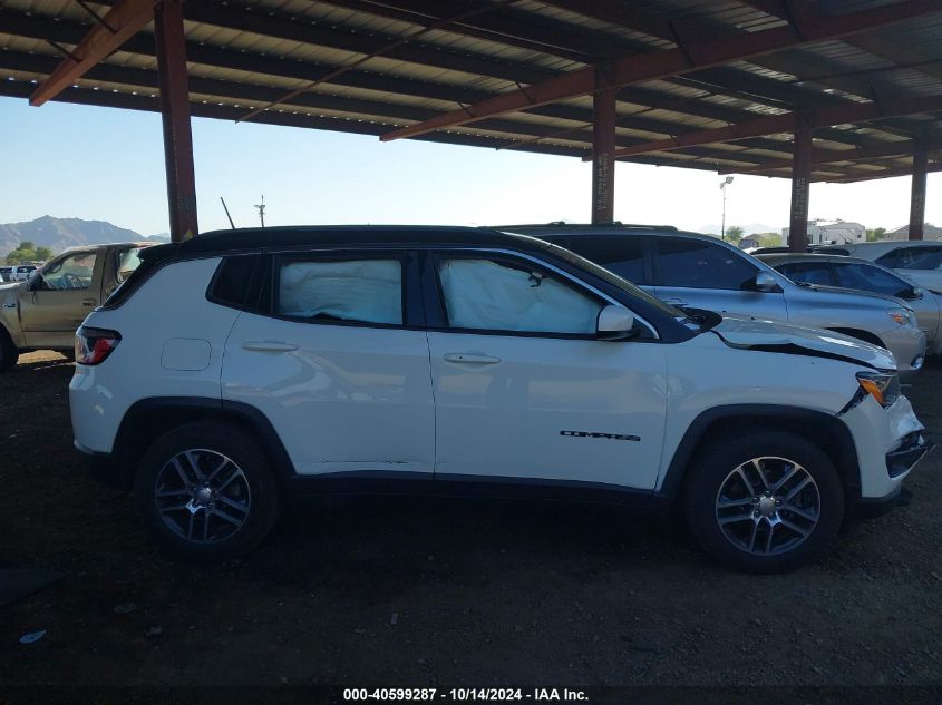 2018 Jeep Compass Latitude Fwd VIN: 3C4NJCBBXJT488638 Lot: 40599287