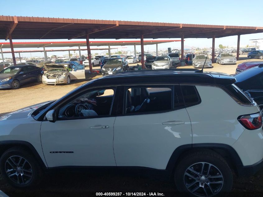 2018 Jeep Compass Latitude Fwd VIN: 3C4NJCBBXJT488638 Lot: 40599287