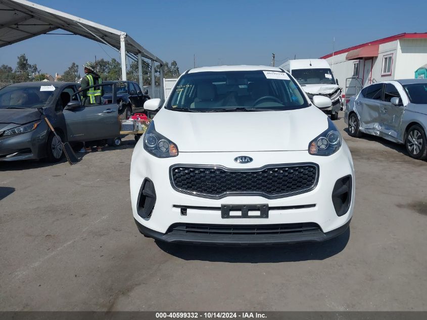 2019 Kia Sportage Lx VIN: KNDPM3AC9K7628307 Lot: 40599332