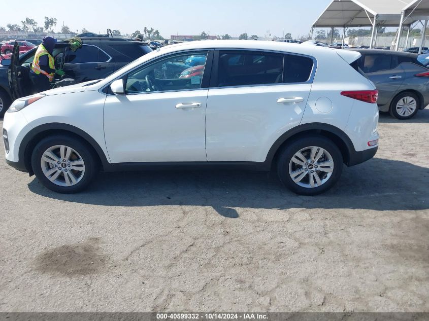 2019 Kia Sportage Lx VIN: KNDPM3AC9K7628307 Lot: 40599332