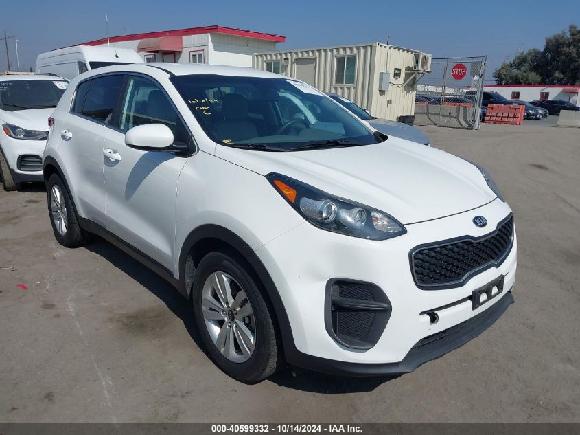 2019 Kia Sportage Lx VIN: KNDPM3AC9K7628307 Lot: 40599332