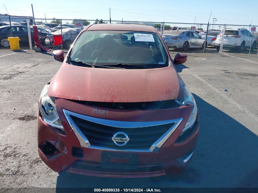 2019 Nissan Versa 1.6 Sv VIN: 3N1CN7AP6KL821714 Lot: 40599335