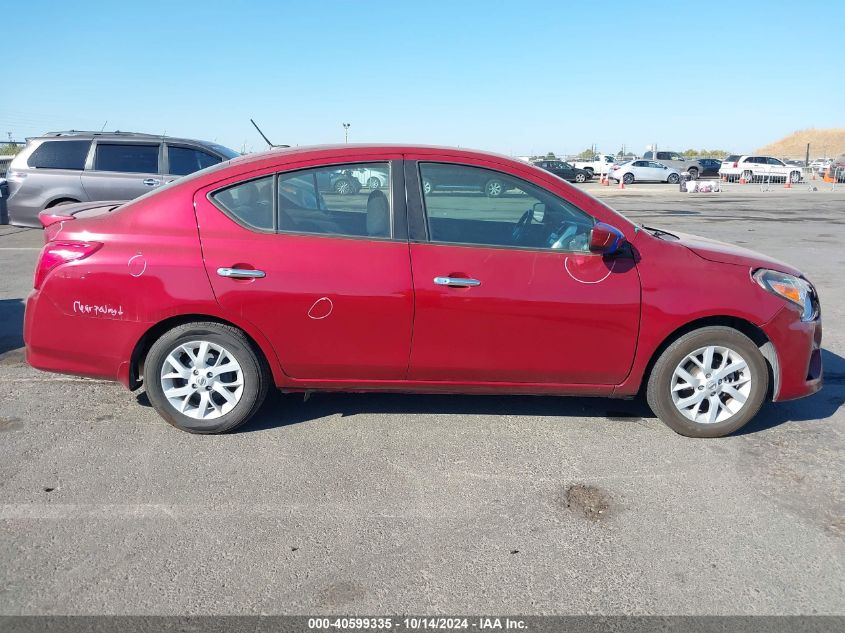 2019 Nissan Versa 1.6 Sv VIN: 3N1CN7AP6KL821714 Lot: 40599335