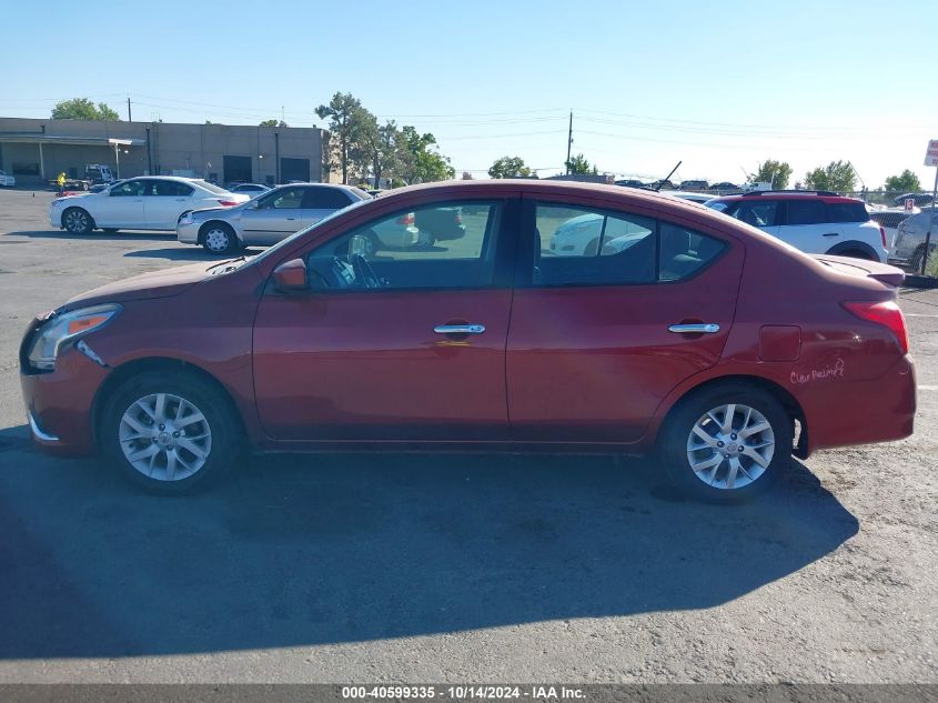 2019 Nissan Versa 1.6 Sv VIN: 3N1CN7AP6KL821714 Lot: 40599335