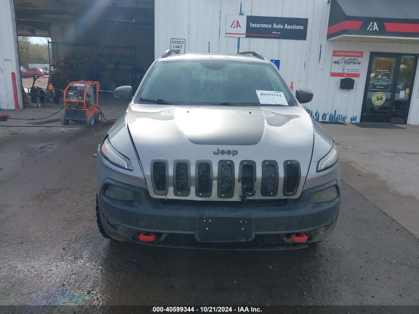 2016 Jeep Cherokee Trailhawk VIN: 1C4PJMBS6GW241344 Lot: 40599344