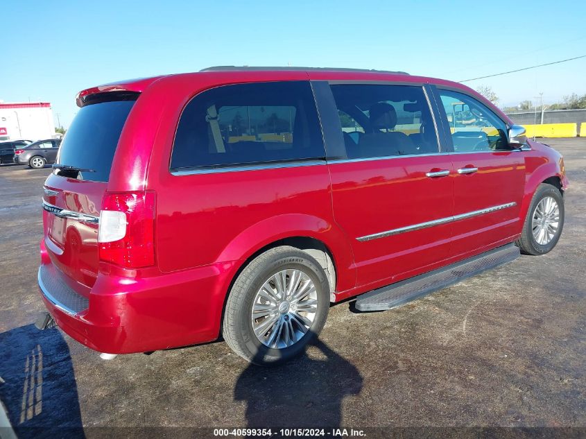 2014 Chrysler Town & Country Touring-L VIN: 2C4RC1CG6ER373165 Lot: 40599354