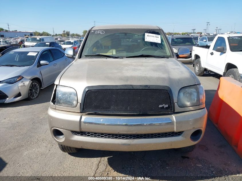 2005 Toyota Tundra Sr5 V8 VIN: 5TBDT44175S501452 Lot: 40599380