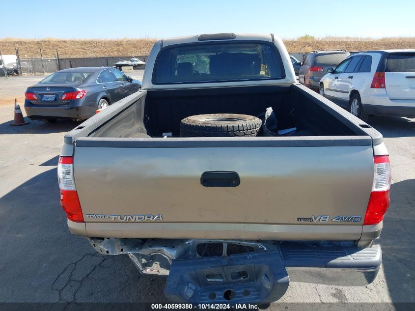 2005 Toyota Tundra Sr5 V8 VIN: 5TBDT44175S501452 Lot: 40599380