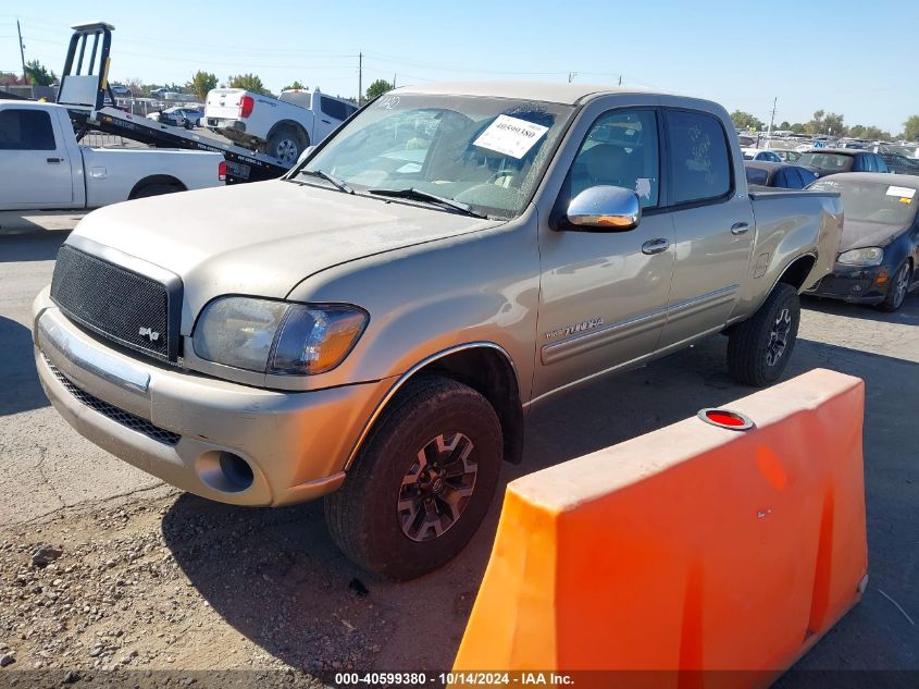 2005 Toyota Tundra Sr5 V8 VIN: 5TBDT44175S501452 Lot: 40599380