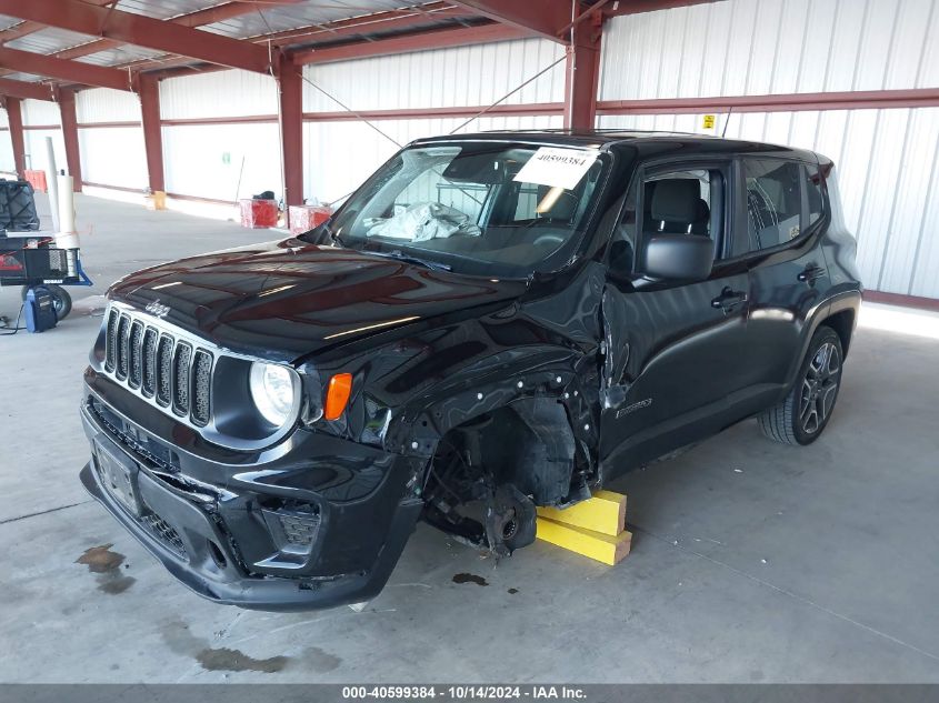 2021 Jeep Renegade Jeepster Fwd VIN: ZACNJCAB3MPM48623 Lot: 40599384