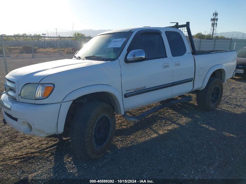 2003 Toyota Tundra Sr5 V8 VIN: 5TBBT44193S422899 Lot: 40599392