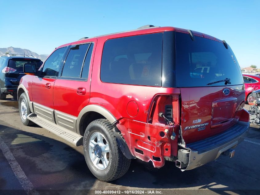 2004 Ford Expedition Eddie Bauer VIN: 1FMFU17L54LA62854 Lot: 40599412