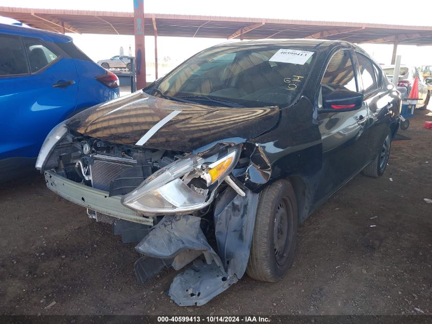 2017 Nissan Versa 1.6 Sv VIN: 3N1CN7AP8HL834960 Lot: 40599413