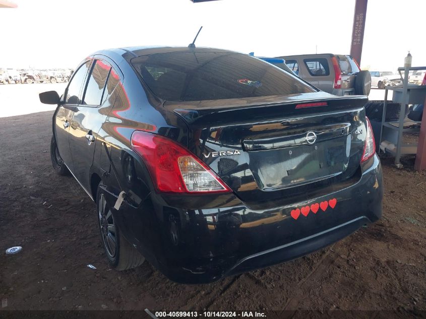 2017 Nissan Versa 1.6 Sv VIN: 3N1CN7AP8HL834960 Lot: 40599413