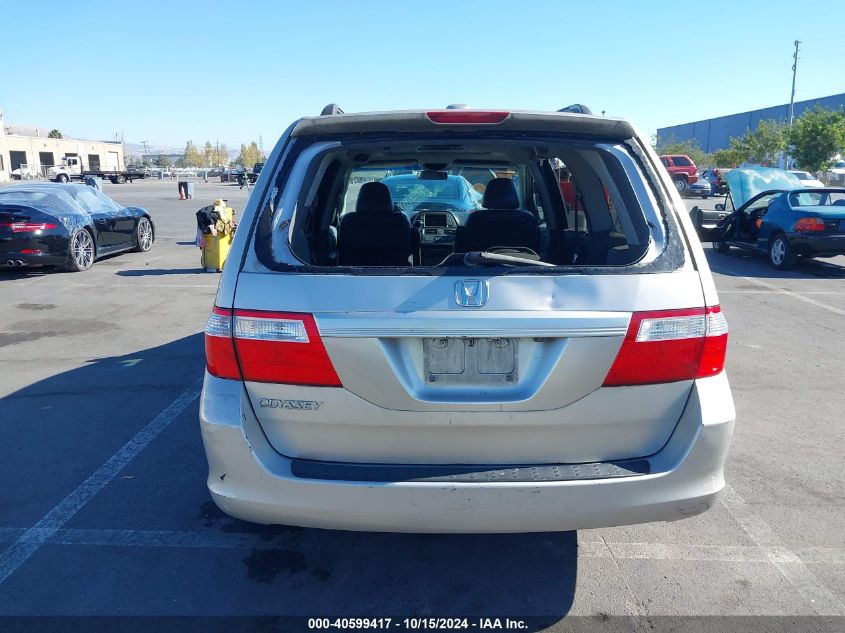 2006 Honda Odyssey Ex-L VIN: 5FNRL38736B054940 Lot: 40599417