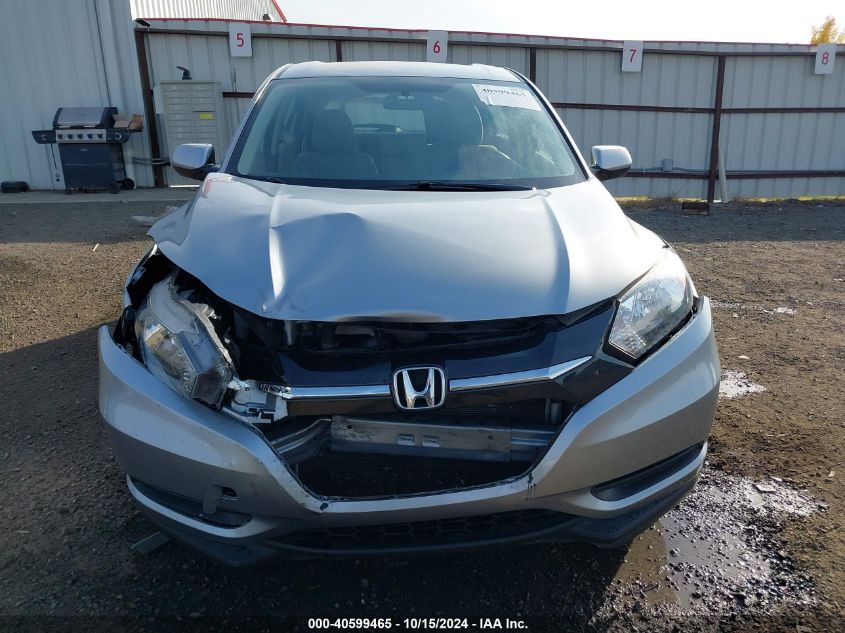 2018 Honda Hr-V Lx VIN: 3CZRU6H37JG713837 Lot: 40599465