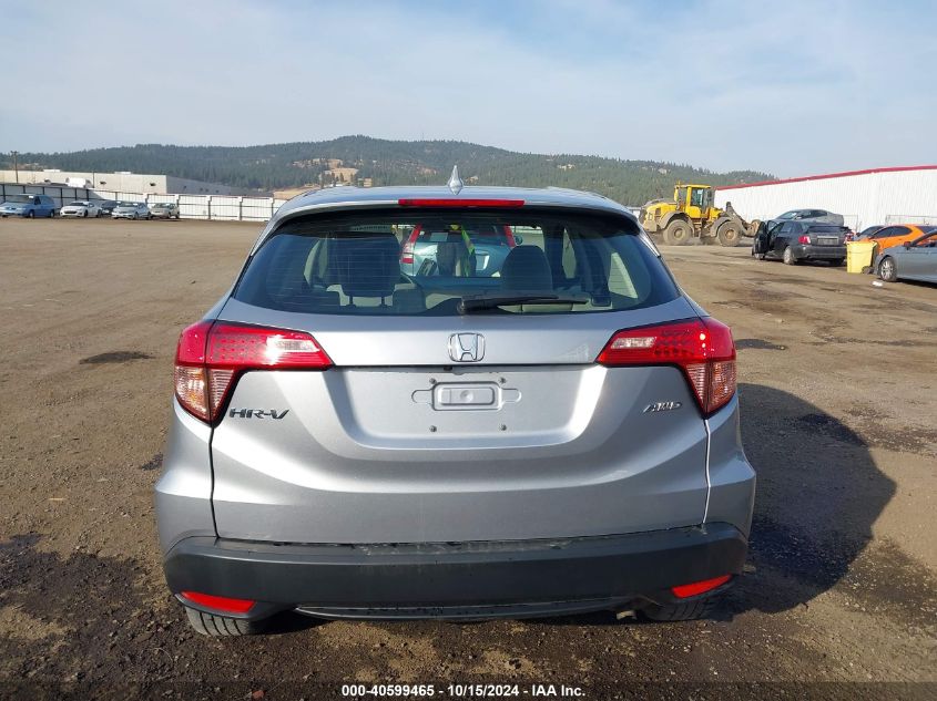 2018 Honda Hr-V Lx VIN: 3CZRU6H37JG713837 Lot: 40599465