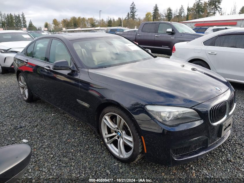 2011 BMW 740I VIN: WBAKA4C52BC392093 Lot: 40599477