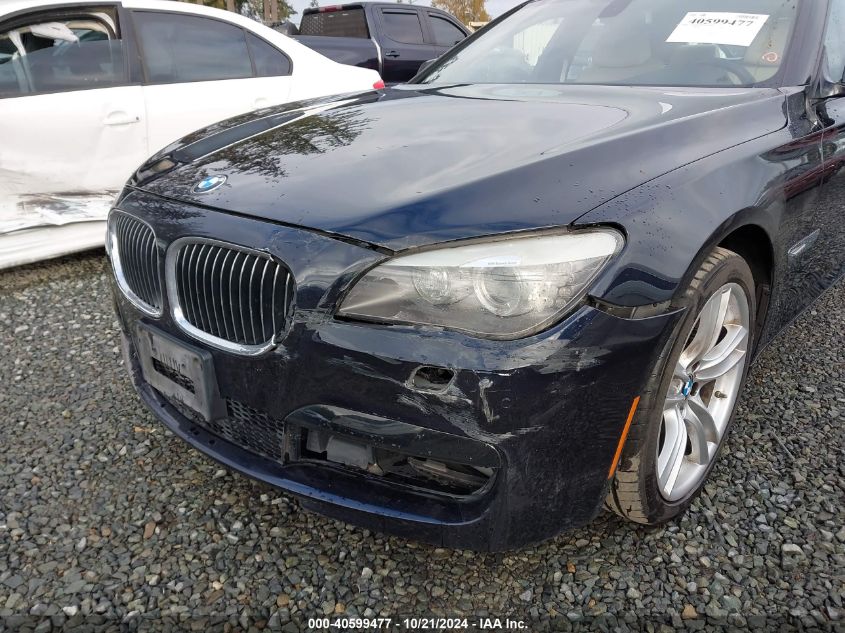 2011 BMW 740I VIN: WBAKA4C52BC392093 Lot: 40599477