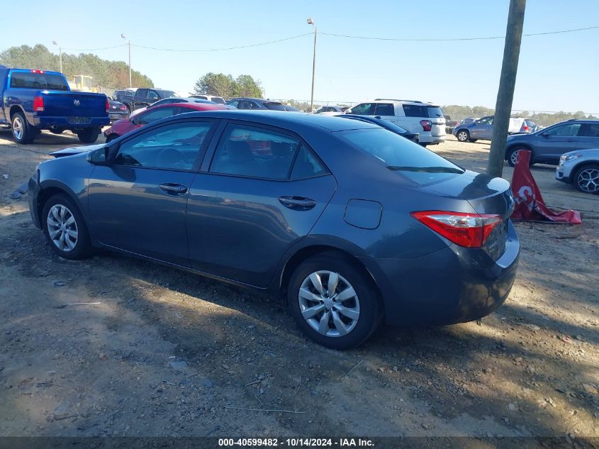 2016 Toyota Corolla Le VIN: 2T1BURHE6GC528546 Lot: 40599482