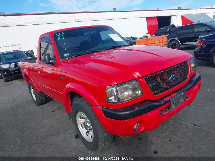 2001 Ford Ranger Edge/Xl/Xlt VIN: 1FTYR10U91TB00745 Lot: 40599486