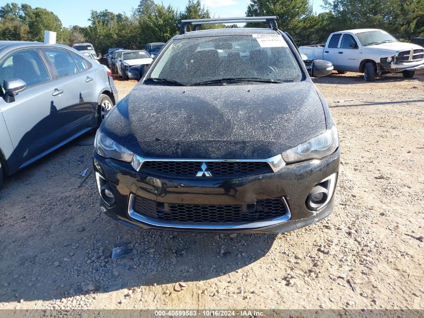 2017 Mitsubishi Lancer Se VIN: JA32V2FW9HU002883 Lot: 40599583