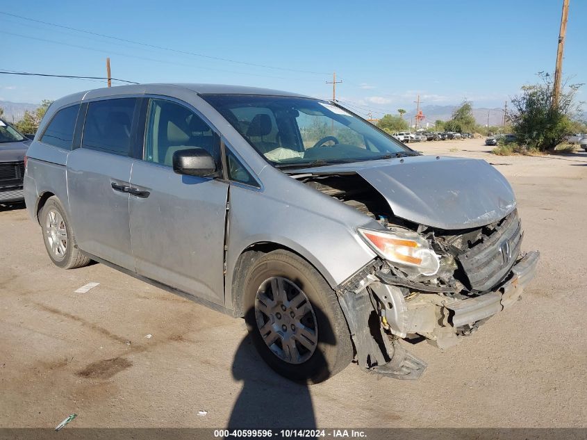 2012 Honda Odyssey Lx VIN: 5FNRL5H29CB061242 Lot: 40599596