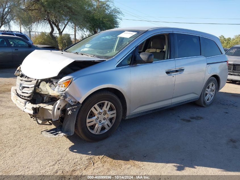 2012 Honda Odyssey Lx VIN: 5FNRL5H29CB061242 Lot: 40599596