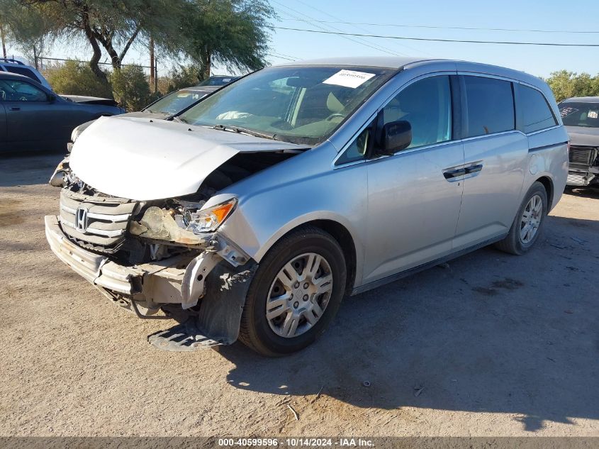 2012 Honda Odyssey Lx VIN: 5FNRL5H29CB061242 Lot: 40599596