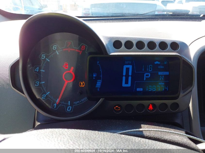 2013 Chevrolet Sonic Ltz Auto VIN: 1G1JE5SB9D4116208 Lot: 40599609