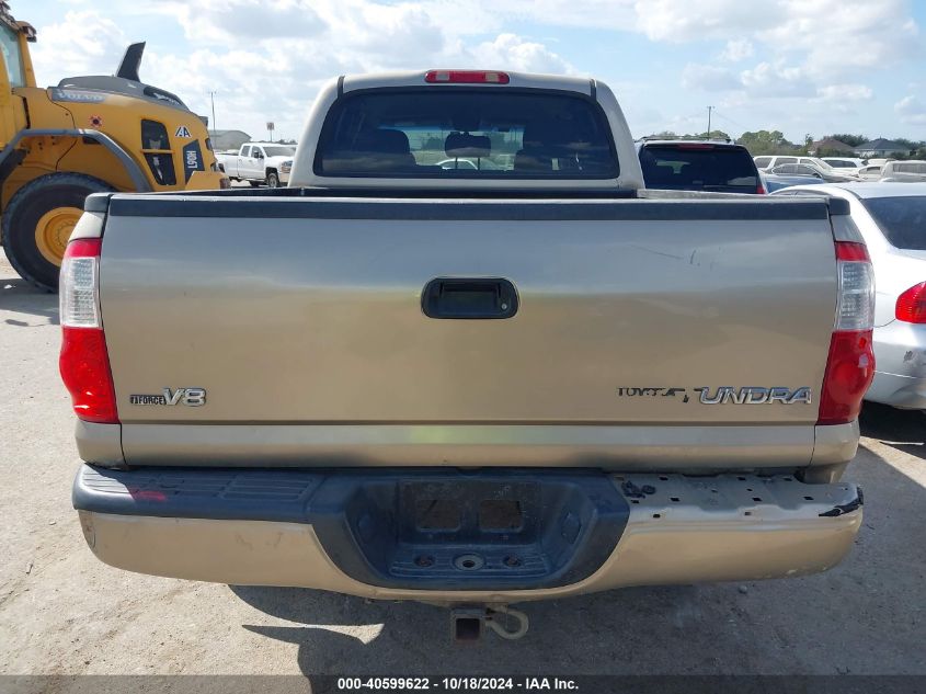 2006 Toyota Tundra Sr5 V8 VIN: 5TBET34166S516489 Lot: 40599622