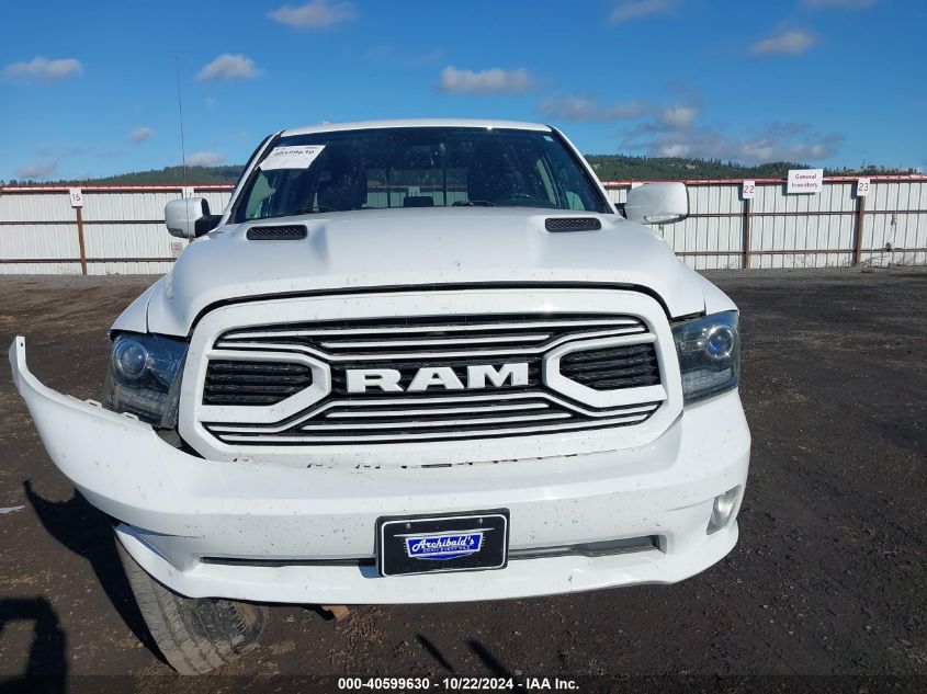 2018 Ram 1500 Sport VIN: 1C6RR7HT5JS186040 Lot: 40599630