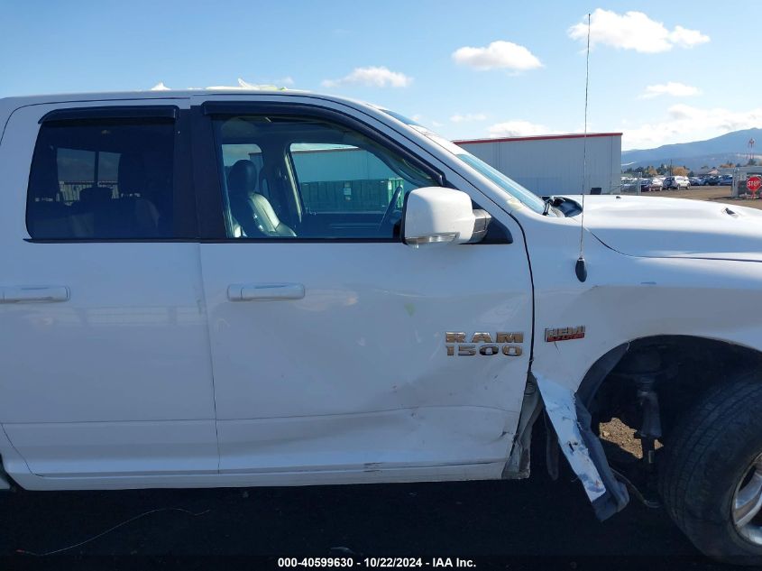 2018 Ram 1500 Sport VIN: 1C6RR7HT5JS186040 Lot: 40599630