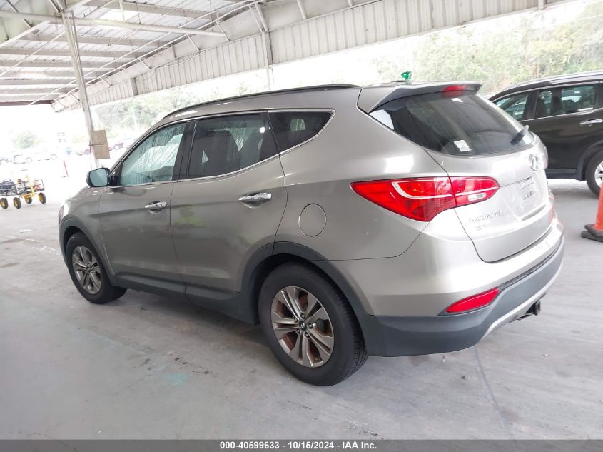 2015 Hyundai Santa Fe Sport 2.4L VIN: 5XYZU3LB2FG295731 Lot: 40599633