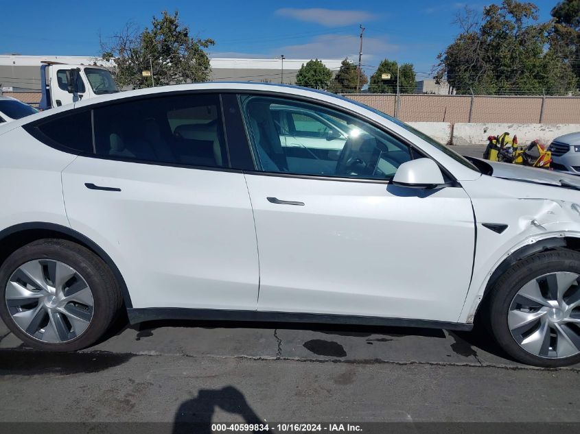 2021 TESLA MODEL Y LONG RANGE DUAL MOTOR ALL-WHEEL DRIVE - 5YJYGDEE1MF269917