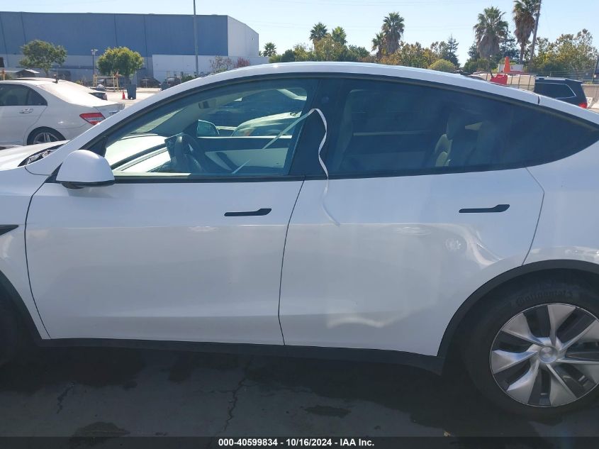 2021 Tesla Model Y Long Range Dual Motor All-Wheel Drive VIN: 5YJYGDEE1MF269917 Lot: 40599834