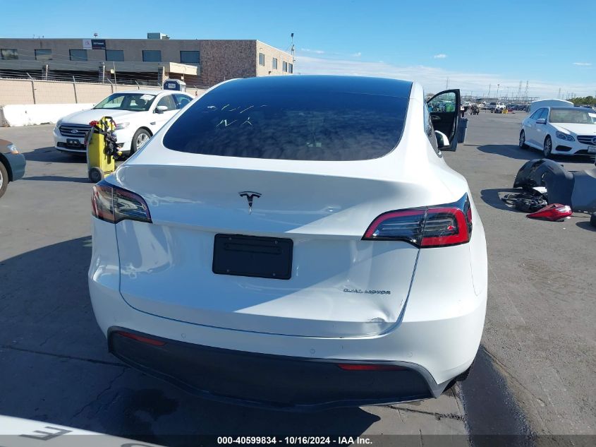 2021 TESLA MODEL Y LONG RANGE DUAL MOTOR ALL-WHEEL DRIVE - 5YJYGDEE1MF269917