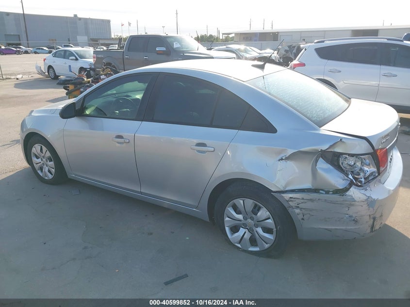 2014 Chevrolet Cruze Ls Auto VIN: 1G1PA5SH0E7433207 Lot: 40599852