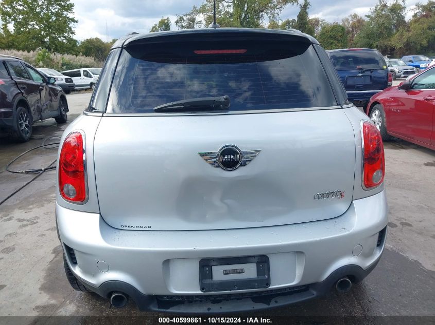2011 Mini Cooper S Countryman VIN: WMWZC3C57BWH98360 Lot: 40599861